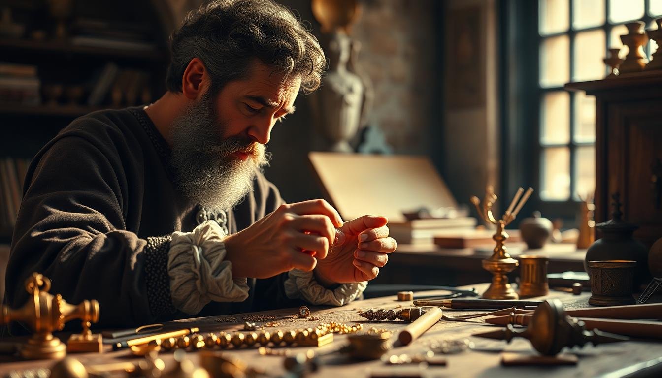 Benvenuto Cellini goldsmithing techniques